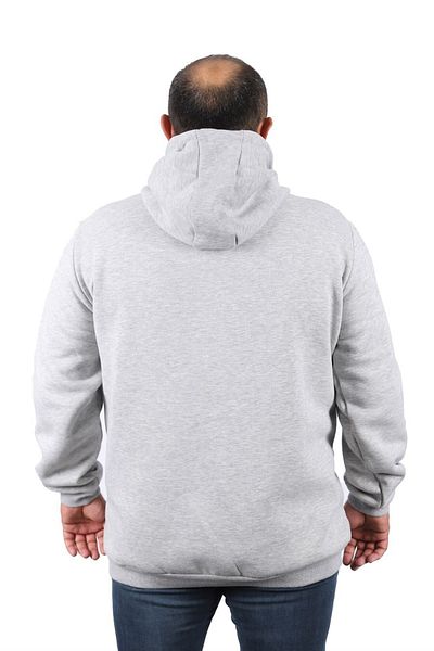 MocGrande Ανδρική κουκούλα 11700 με βασική εφίδρωση Plus Size