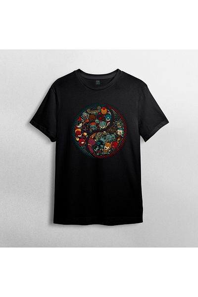 Pixxa Μπλουζάκι Avengers Chibi 100% Cotton Crew Neck