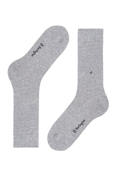 Burlington Herren Socken Casual 2er Pack - Baumwolle, Uni, Onesize, 40-46