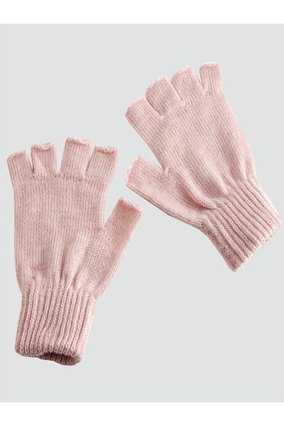 AKSESUARIM Unisex Cut-Tip Wool Gloves
