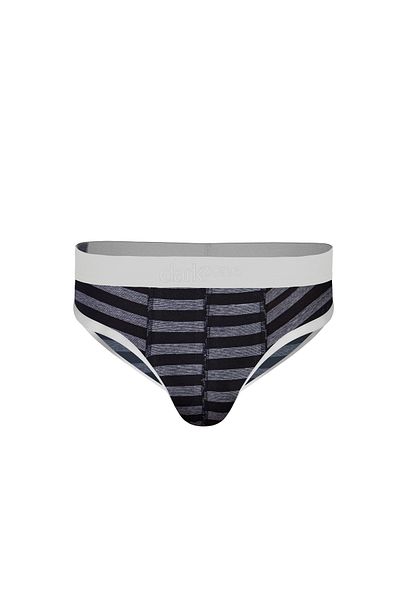 darkzone Ριγέ μαύρο ανδρικό Hipster Slip