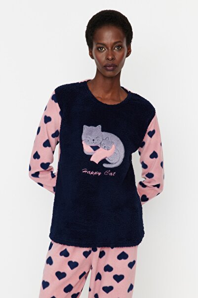 Trendyol Collection Pyjama - Mehrfarbig - Herz