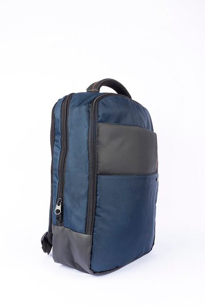 Solo Bag Geantă de școală sport pentru laptop, unisex, albastru bleumarin, de 15 inchi