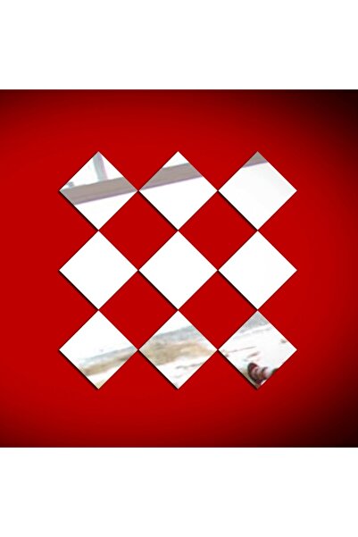 Dekorpark Baklava Dilimli Dekoratif Kırılmaz Ayna