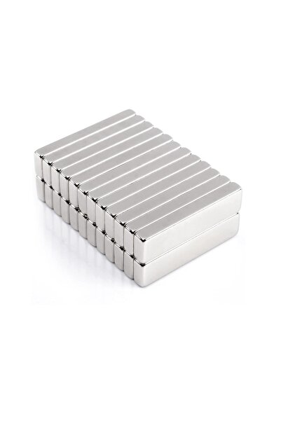 Mıknatıs AVM Çok Güçlü Mıknatıs 40x10x5 Mm Neodyum Dikdörtgen Süper Güçlü Mag...