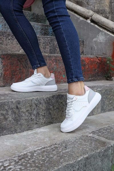 Jump 26821 D Pantofi albi - 39