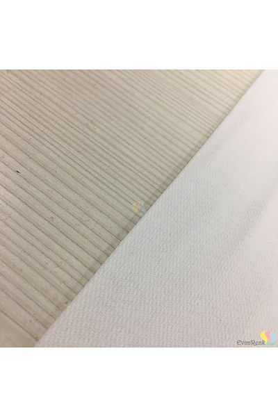 FAAL Raw Gabardine White Fabric American Cloth