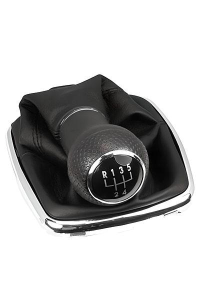 GVA Gear Shift Knob and Gaiter Narrow Type Nickel Plated (Diesel) Golf 4- Bora