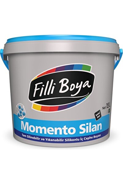 Filli Boya Momento Silan Ipeksi Mat Silinebilir Ve Yıkanabilir Silikonlu Iç Cephe Boyası