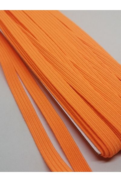 Firebird Takı Aksesuar Ve Kamp Malzemeleri Επίπεδος ελαστικός νήμα 6 mm Neon Orange Χρώμα 10 μέτρα