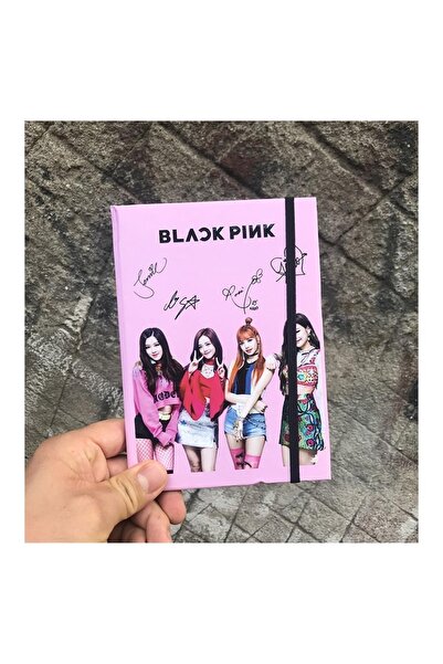 favorconsept Favoriconsept - Black Pink Imzalı Sert Kapak Defter