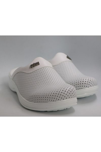 Vizor-Orinor Orthopedic Sabo Slippers Doctor Nurse Hospital Cook Slippers White