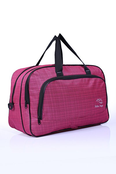 By Hakan Nil-01 Unısex Havlu Kumaş Hostes Valiz Seyahat Tatil Spor Hastane Çok Gözlü El Ve Omuz Çantası Kabin