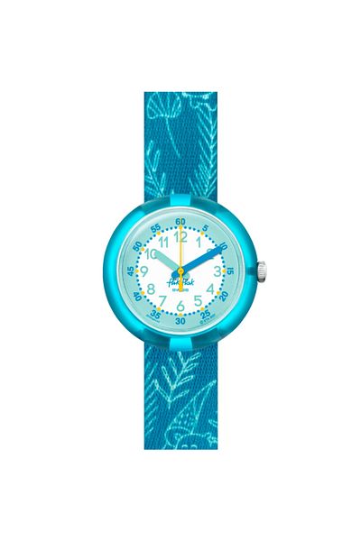 Flik Flak Louvre Blue Hippo Kids Wristwatch
