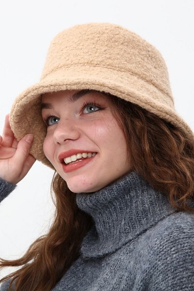 Aghilo - Lamb Boucle Fisherman Bucket Hat