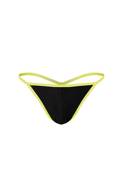 darkzone Neon Elastic Black Men's Thong