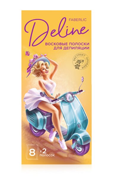 Faberlic Delıne Serisi Ağda Bandı «orkide Ve Murumuru Yağı»