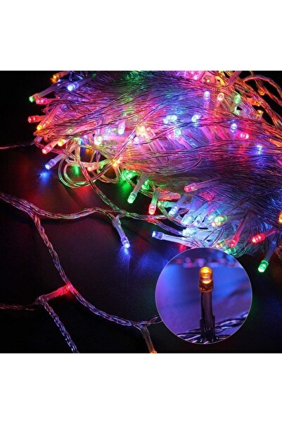 PrimeSegment Dekoratif 100 Led 10 Metre Animasyonlu Yılbaşı Süs Led Işık
