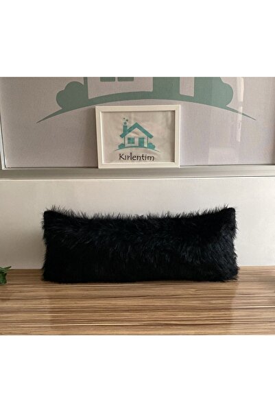 KIRLENTİM Μαύρη βελούδινη-3080 Μαξιλαροθήκη
