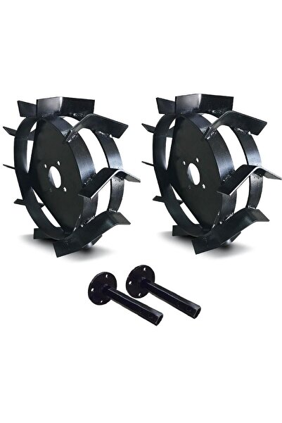 Genel Markalar Çapa Makinaları Demir Teker Ve Aks Takımı 400x8-32 Mm