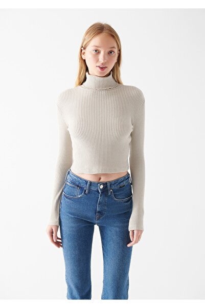 Mavi Μπλουζάκι με ζιβάγκο μπεζ 1611057-70143