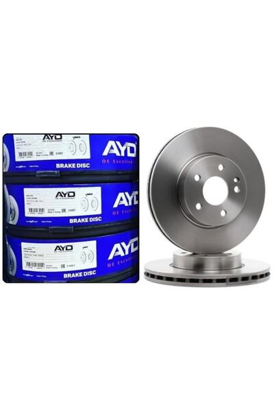 AYD Ön Fren Diski Uyumlu Ford Courıer 14- Bmax/fıesta Vı 012-