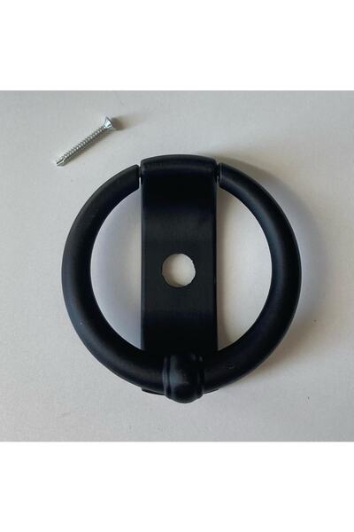 BİRDAL Çelik Kapı Aluminyum Siyah Dar Dürbün Için Taktak (tokmak) + 1 Akıllı ...