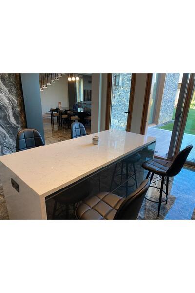 modelsa design Bar Sandalyesi Metal Poliüretan Bar Sandalyesi Rahat Yüksek Sandalye