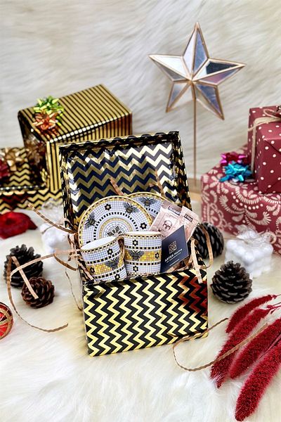 ARTER Home Bee Series Gift Packed 2-Piece Cup Set