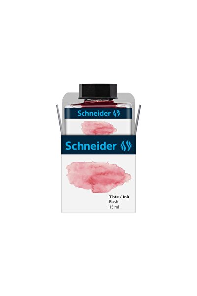 SCHNEIDER Dolma Kalem Mürekkebi Cam Şişe 15 ml Pastel Kırmızı 6932