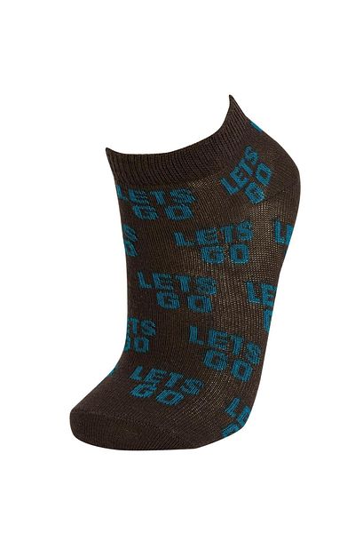 DeFacto Boy's 3-Piece Cotton Booties Socks V7386A6Ns