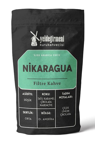 Yeldeğirmeni Kurukahvecisi 250 gr Nicaragua Filter Coffee