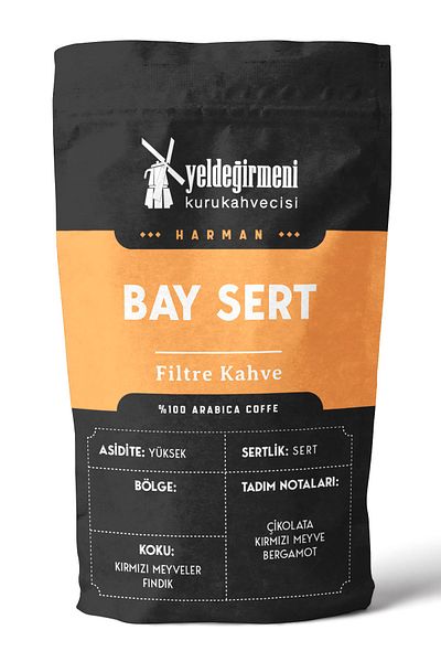 Yeldeğirmeni Kurukahvecisi 1000 gr Baysert Filter Coffee