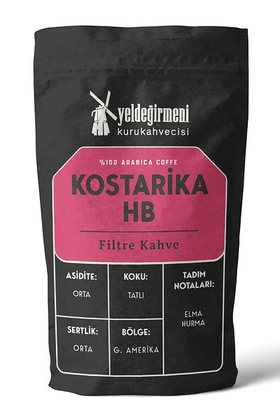 Yeldeğirmeni Kurukahvecisi 500g Kostarika Filter Coffee