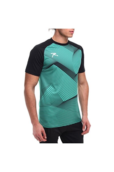 raru Men's Printed T-Shirt Justa Green