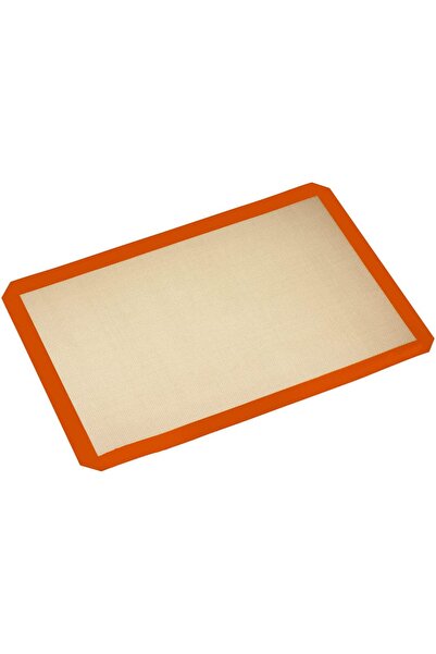 NOYİSKA Silikon Yanmaz Yapışmaz Pişirme Matı 30x40cm Fırın Kabı Profesyonel P...