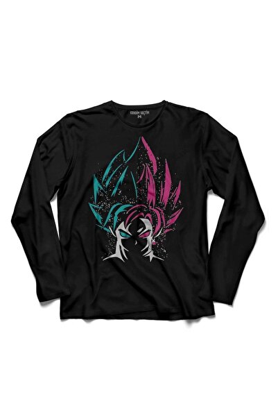 Kendim Seçtim Dragon Ball Z Son Goku Long Sleeve T-Shirt Printed Kids T-shirt