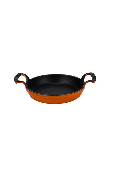 Lava Double Sahan Set (16 Cm+ 20 Cm) Orange