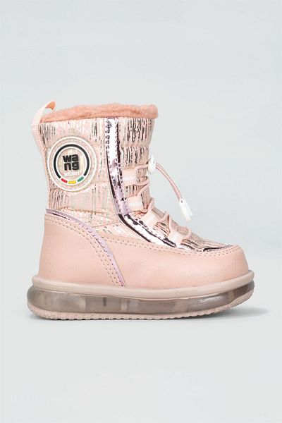 Twingo Luminous Non-Slip Sole Salmon Kids Boots 9090