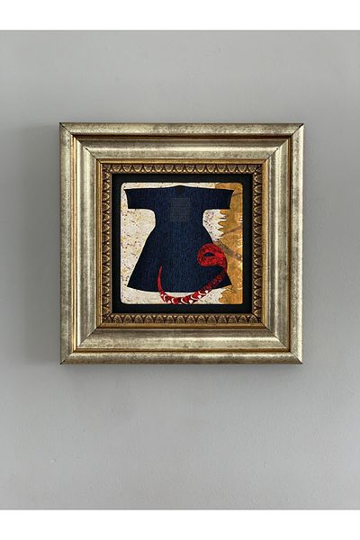 Oscar Stone Decor Πλαίσιο Πέτρινος Πίνακας Τοίχου 20 Χ 20 Εκ