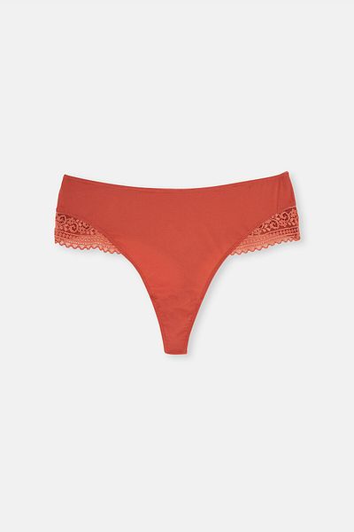 Dagi Coral High Waist Thong