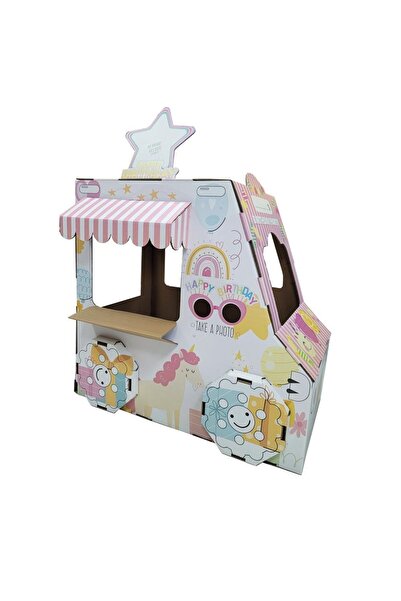 PriGo Çocuklara Özel Baskılı Doğum Günü Arabası