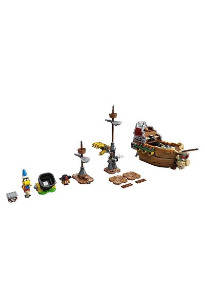 LEGO Super Mario Bowser's Airship Additional Adventure Set 71391 - Collectible Toy Construction Set (1152 Pieces)