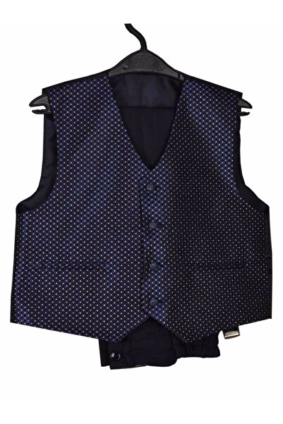 PAZARSEN Набір одягу для обрізання: жилет і штани - темно-синій колір