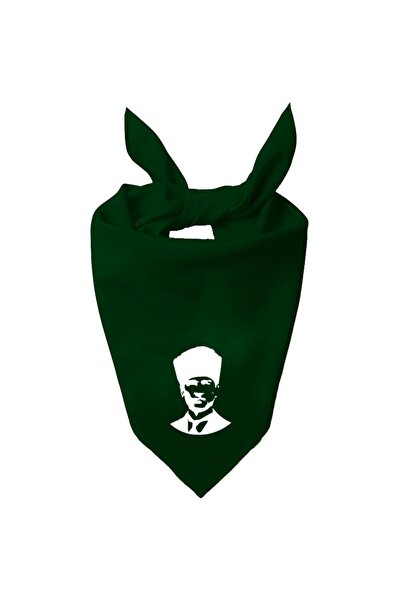 Tasarım Trend Мустафа Кемаль Ататюрк Силуетний дизайн Одноколірний шарф