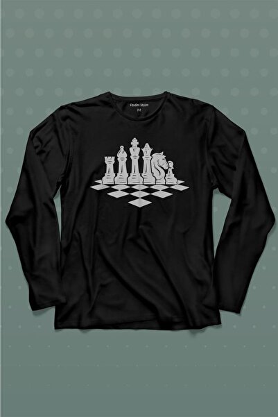 Kendim Seçtim Tricou cu mânecă lungă cu mânecă lungă, joc de strategie de int...