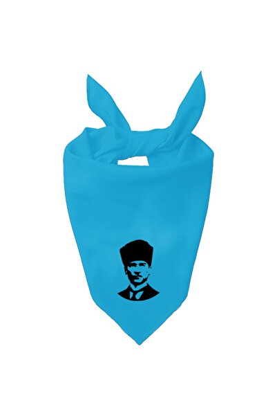 Tasarım Trend Мустафа Кемаль Ататюрк Силуетний дизайн Одноколірний шарф