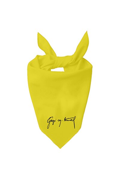 Tasarım Trend Eșarfă de culoare unică cu design autografic de Gazi M. Kemal