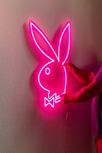 Extremmotif Playboy Tavşan Neon Led,duvar Dekorasyon,neon Tabela