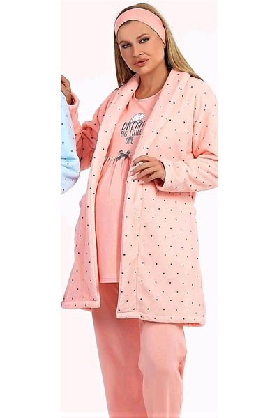 Baha Maternity Pajama Set with Dressing Gown New Season